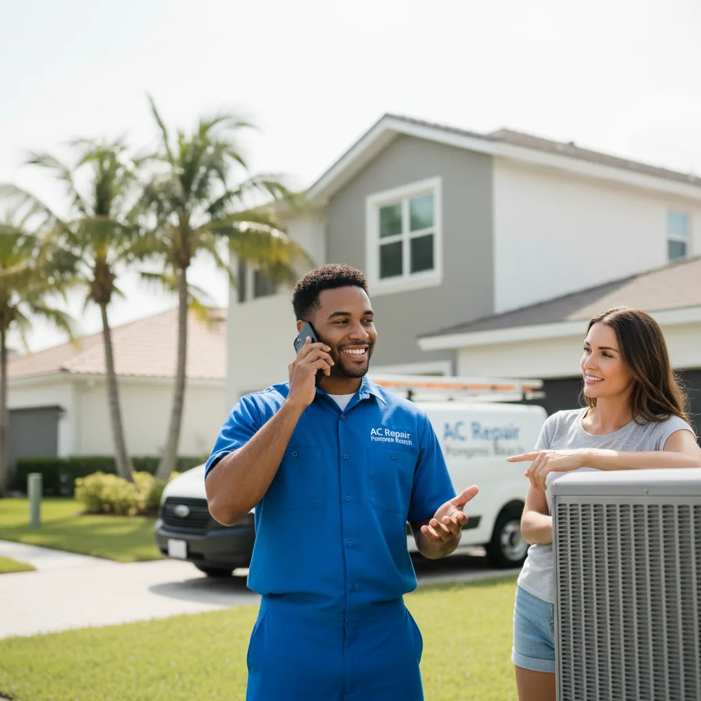 AC Repair Pompano Beach customer support in Sangerville